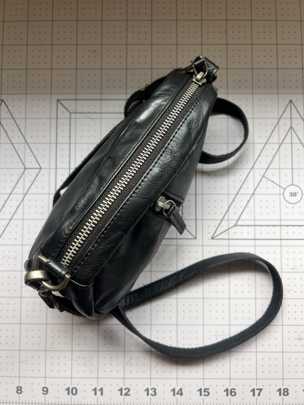 Free People Coffee Date Mini Crossbody Bag in Black - Picture 8 of 12